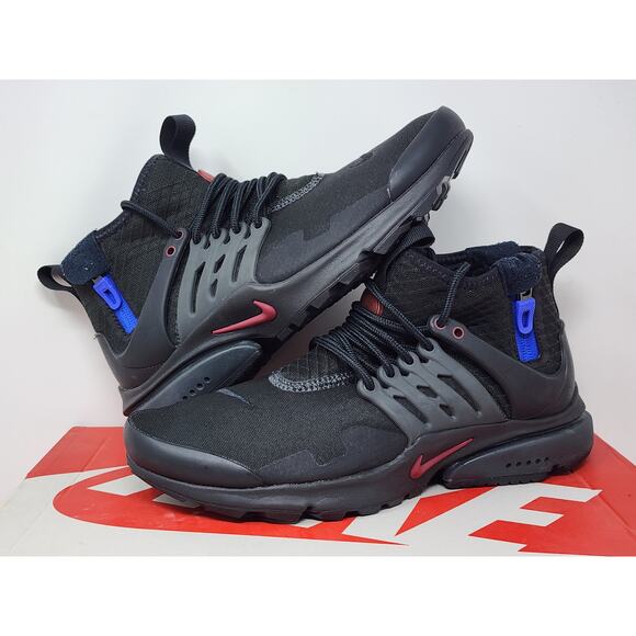 Nike Air Presto Mid Utility DARTH VADER DC8751-001 Size 6 WORN - Picture 1 of 8